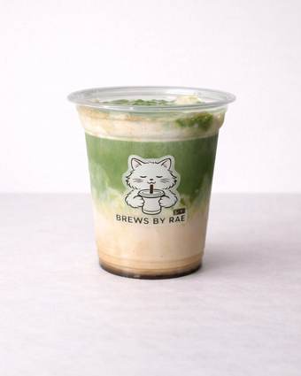 Earl Grey Matcha in a Brews by Rae cup